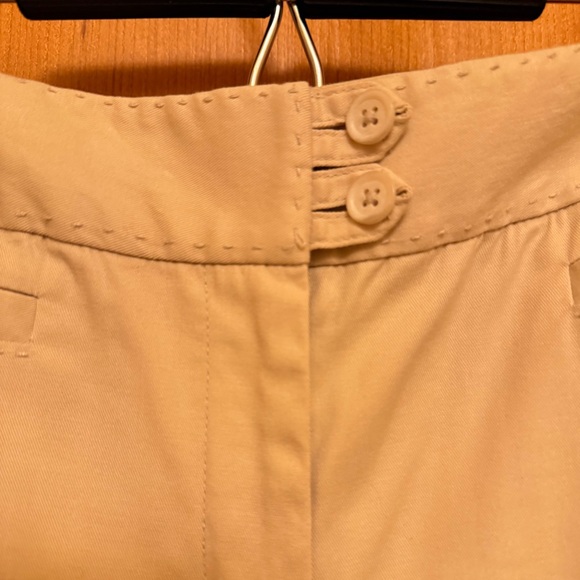 Ann Taylor Tan Straight Leg Pants - Picture 3 of 9